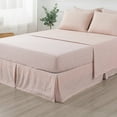 thumbnail image 2 of JML Twin Comforter Set,6 Piece Soft Cationic Dyeing Microfiber Bed in a Bag,Pink, 2 of 7