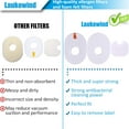 thumbnail image 3 of 3 Post + 3 Foam & Felt Filters Kit Replacement for Shark Rocket Ultra-Light Vacuum CS100, QS301, QS302, HV292, HV300, HV300W, HV301, HV302, HV303, HV305, HV308, HV310, UV450 Part XFFV300, 3 of 9