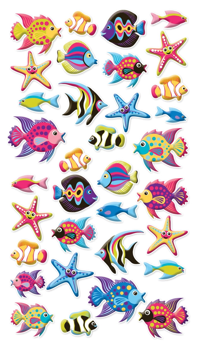 Sticko StickersTropical Fish