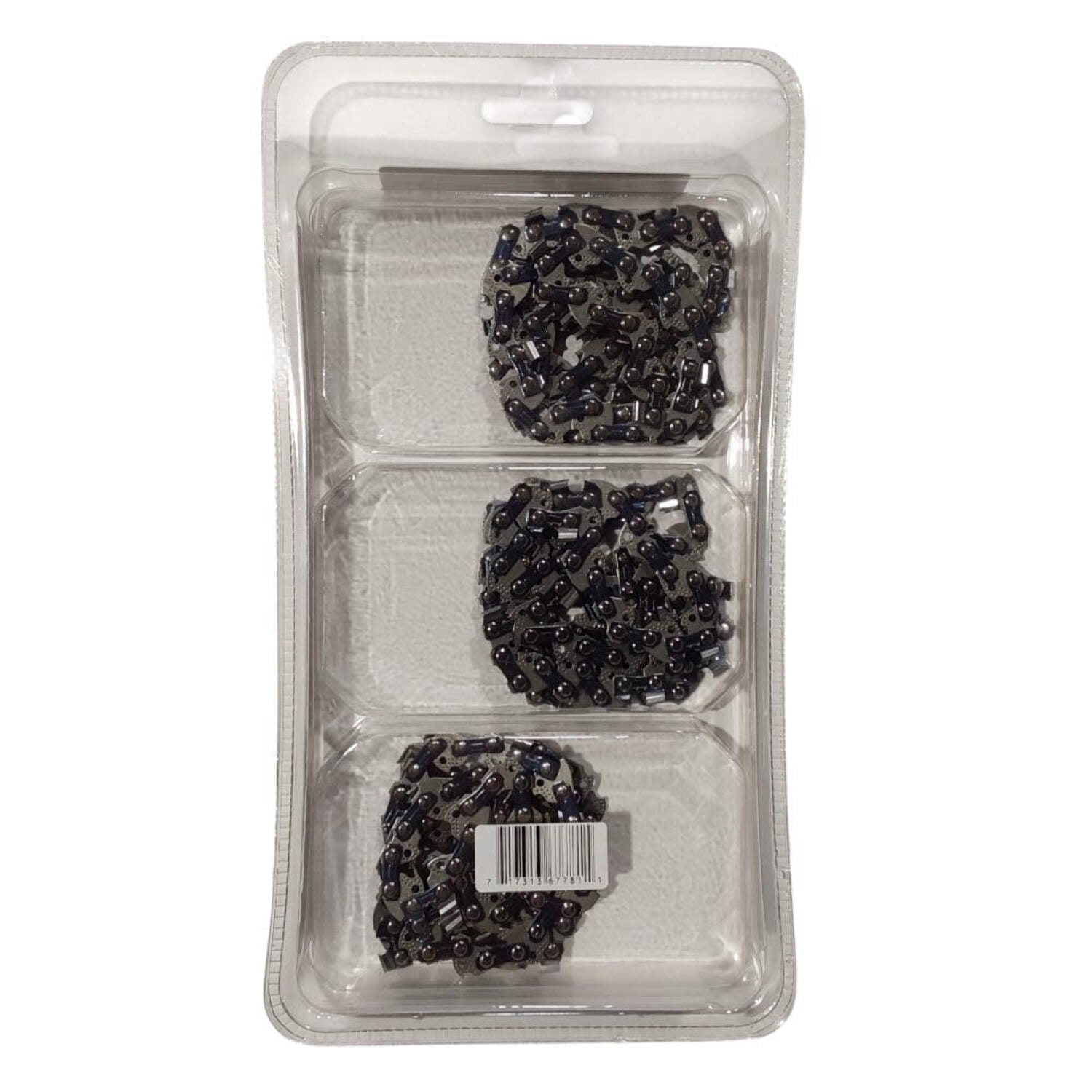 3x Semi Chisel Chain Low Profile 3/8 .043 56DL Fits EGO CS1600, CS1604