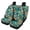 Butterflies Print, variant on Pzuqiu Tropical Floral Print Car Seat Covers 3 Pieces, Car Seat Protector Set Polyester Interior Easy to Install for Trucks Sedans Most Sedans