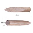 thumbnail image 3 of Tapón Para Agujero De Bolsillo 50 piezas de 9,5 mm de madera maciza agujero de bolsillo enchufe herramienta de perforación de carpintería (roble), 3 of 5