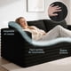 thumbnail image 2 of Sillón en caja Love Seat Dormimundo  NEGRO, 2 of 7