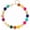 Mixed colors, variant on Chunky Beaded Necklace for Women Boho Acrylic Surfer Beach Beaded Choker Necklace Gifts for Beach Vacation Pool Party Music Festivals Everyday Outfits