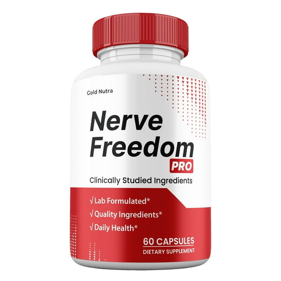 (1 Pack) Nerve Freedom Capsules, Nerve Freedom Supplement for Nerve Health, Advanced Maximum Strength Pills Cognitive and Brain 