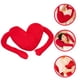 thumbnail image 2 of KAKOWELY Almohada de peluche con forma de corazón, juguete de peluche para sofá, dormitorio, decoración del hogar, 2 of 5