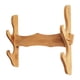 thumbnail image 1 of Soporte de bambú para espadas samuráis de 2, 3 y 4 niveles, soporte de montaje horizontal 2 niveles, 1 of 8