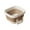 #1 Brown【1x Foot Bath Bucket】, variant on KTFgvq Portable Folding Tub, Insulated Soaking Basin, Deep Calf Wash Bucket for Home Use, Brown