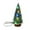 Green, variant on Green Mini Christmas Tree,11.8 Inch Lighted Tabletop Artificial Xmas Pine Tree, Halloween Small Tree Light Up Battery Operated & Timer with LED Lights, for Holiday Home Party Decor