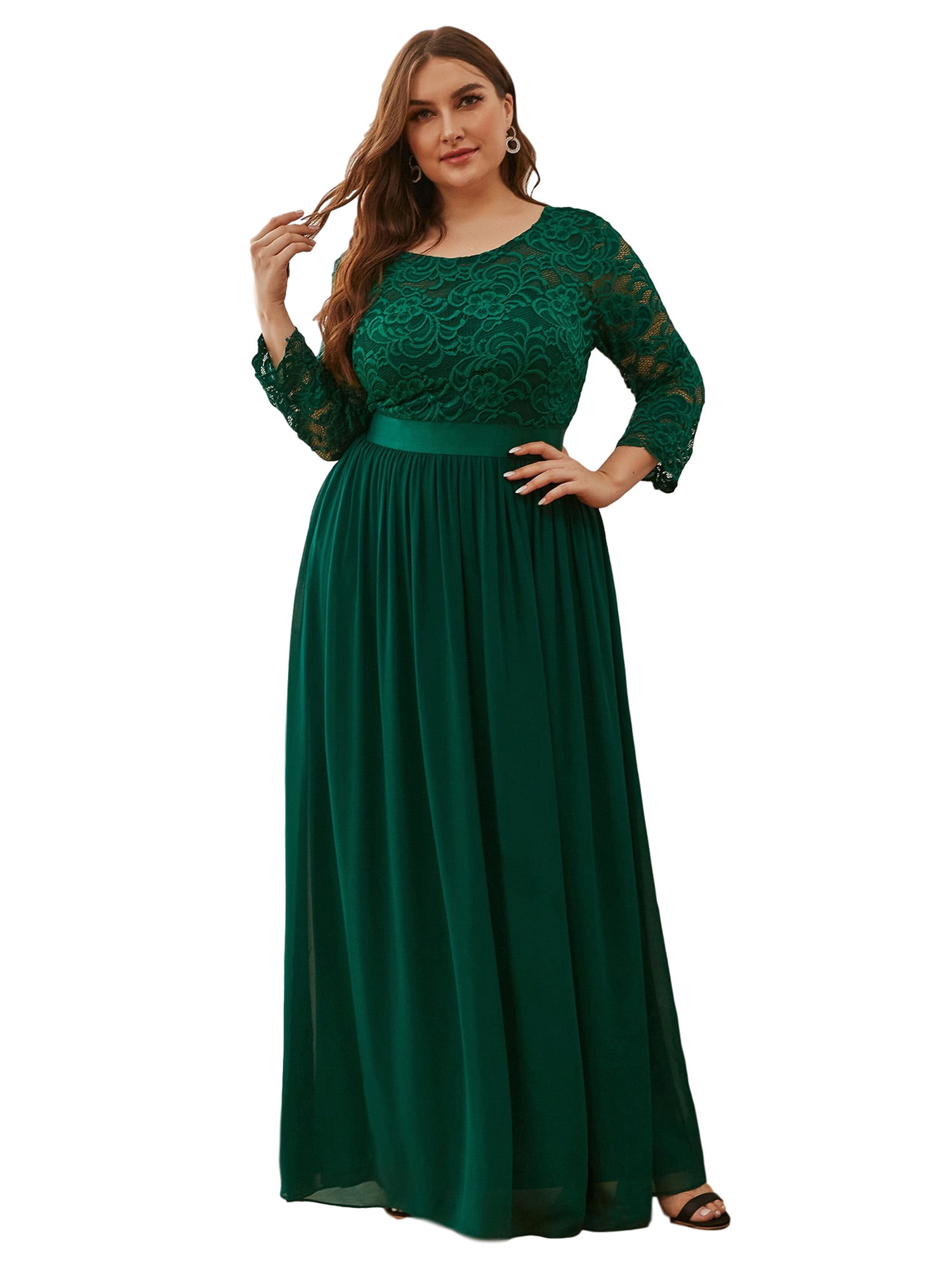 green winter formal dresses