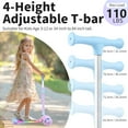 thumbnail image 3 of Kids Scooter with LED Light- Wheels, Adjustable Handlebar, 3 Wheel Folding Scooter for Ages 3-12, 3 of 7
