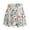 Birds and Leaves, variant on Rose Pattern Athletic Skort, Comfortable Stretchy Tennis Skirts Built-in Shorts Golf Skirts for Pickleball Hiking, Size Medium