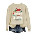 thumbnail image 1 of RKSTN Sweat-Shirt pour Femmes Col Rond Imprimé Halloween Chandail en Molleton Manches Longues Chandail en Molleton à Capuche Chandail en Molleton de Noël, 1 of 4