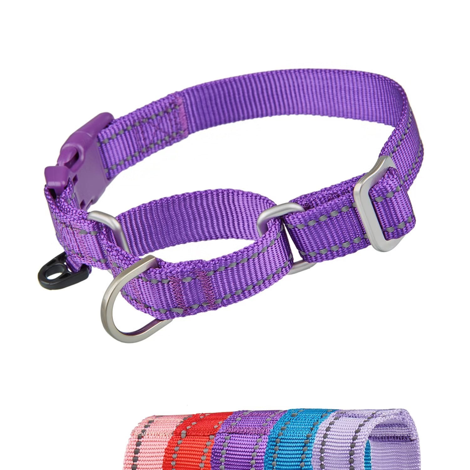 YUDOTE Reflective Martingale Dog Collars Escapeproof Antipull