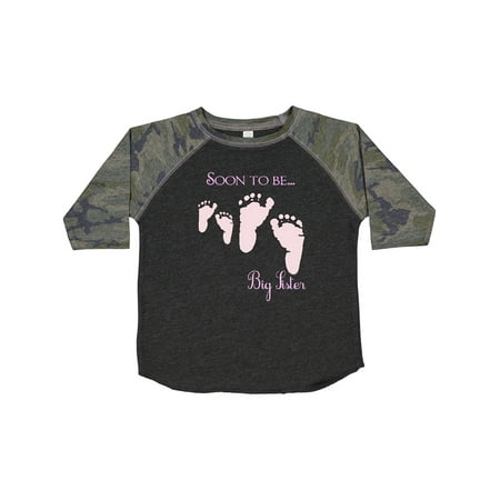 

Inktastic Soon to Be Big Sister Gift Toddler Toddler Girl T-Shirt