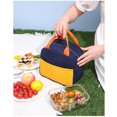 thumbnail image 2 of Insulated Lunch Bags for Women Corduroy Insulation Bag Color Matching Thickened Water Proof Portable Lunch Bag Ice Pack Lunch Box Bag Mens Lunch Bag, 2 of 6