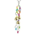 thumbnail image 2 of Bird Bells Toy, Bird Swing Bells Toy Healthy Pleasant Sound Bite Resistant Colorful  For Parrots, 2 of 8