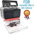 thumbnail image 7 of Waterproof Housing Case Compatible with Insta360 ONE R (4K Edition) Protective 
Underwater Dive Case Shell with Bracket Accessories, 7 of 7