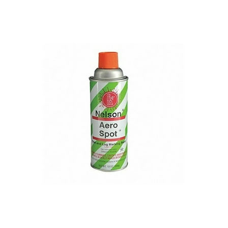 Tree and Log Marking Paint, 12 oz., Orange, Solvent -Based