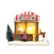 thumbnail image 2 of Advancent Navidad Comedor Coche Palomitas de maíz Luminoso Pequeña casa con luces LED Adorno Vacaciones Regalos de Navidad Suministros para Kits de decoración para fiestas, 2 of 6