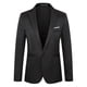 thumbnail image 1 of Traje informal de verano para hombre, chaqueta de traje antiarrugas sin planchar a la moda para oficina de negocios, traje ajustado de Color sólido para hombre, 1 of 5