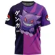 thumbnail image 2 of Camiseta de Pokémon con dibujos animados para bebés, niños y niñas, ropa de verano de manga corta con estampado de dibujos animados de Pikachu, camiseta de Pokémon para niños, 2 of 6