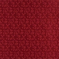 Designer Fabrics D315 54 in. Wide - Red Vine Leaves Jacquard Woven Upholstery Fabric