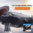 thumbnail image 2 of Trayknick Car Cover Waterproof with Reflective Strip Ultra Thick Sunscreen Automotive Cover for Car, 2 of 13