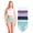 6 Pack - Assorted, variant on Fruit of the Loom Women's Hi-Cut Underwear, Multipack, Sizes 5-10