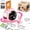 Pink, variant on Kids Drawing Robot Toy, Montessori Painting Learning Toy, Christmas Birthday Gift for Boys & Girls, 200 Drawing Cards(Pink)