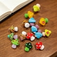 thumbnail image 6 of 1Pcs Hand Blown Mini Colorful Glass Figurines Tiny Art Craft Ornaments, Compact Desktop Decor for Terrarium Aquarium Shelf Window Display Perfect Gift for Women, 6 of 8