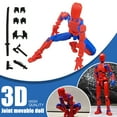 thumbnail image 1 of Titan 13 Action Figure,3D Printed Action Figure,Full Body Mechanical Movable Toy,T13 Action Figure 3D Printed Multi-Jointed Movable,Multiple Accessories,Perfect Festival Birthday Gift for Fans, 1 of 8