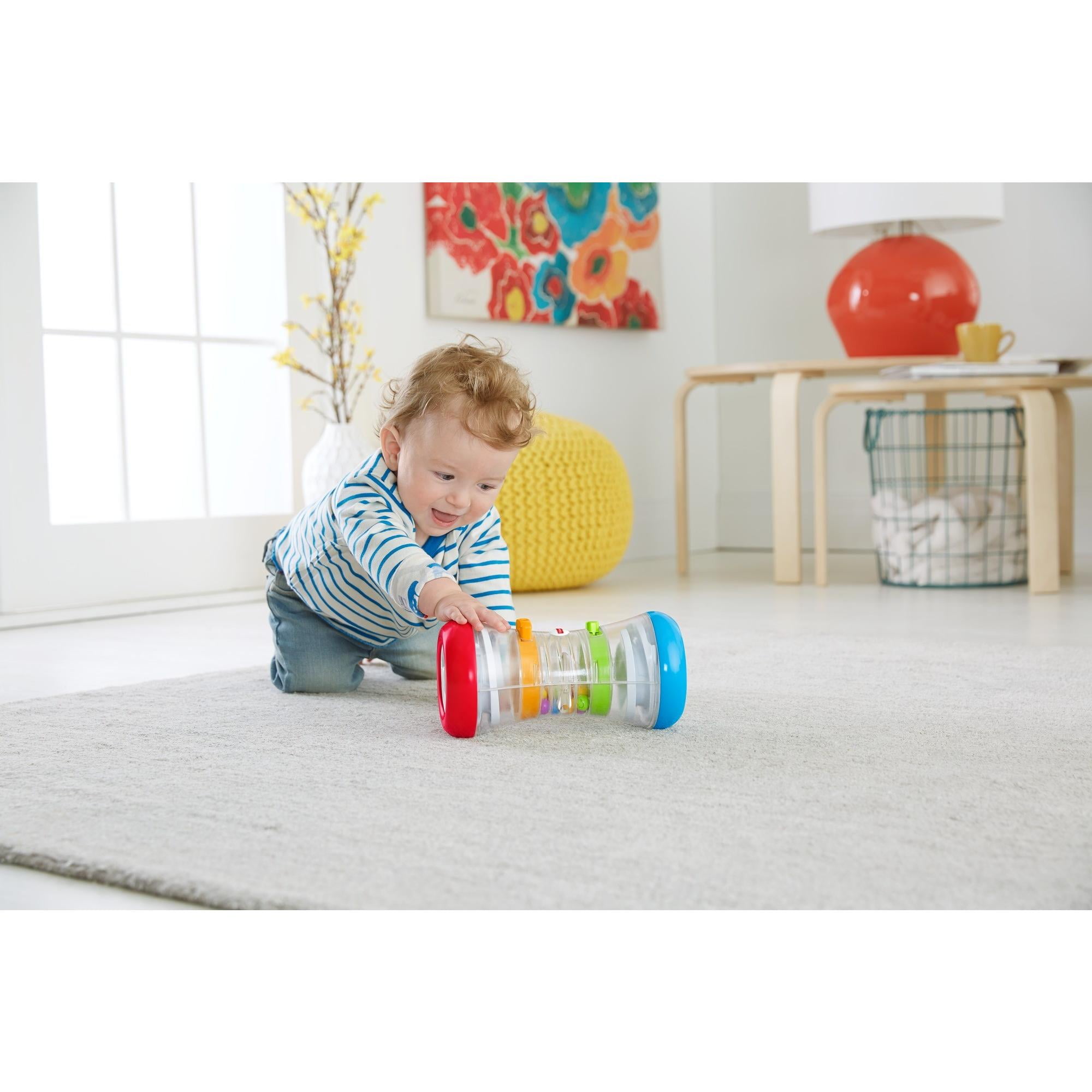 Hr selvmord Mediator Fisher-Price 3-In-1 Crawl Along Tumble Tower - Walmart.com