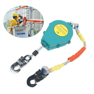 Vertical Lifeline Assembly, 150 ft Fall Protection Rope, Polyester