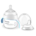 thumbnail image 1 of Philips Avent Gobelet d'Entraînement à Bec Natural avec Tétine à Réponse Naturelle et Bec Souple, Transparent, Gobelet 5oz, SCF263/01, 1 of 2