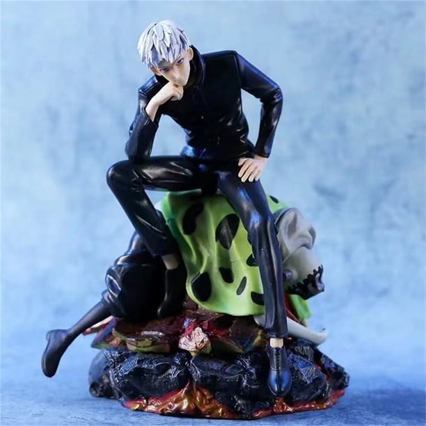 FIGURA DE ACCIÓN DE Jujutsu Kaisen Gojo Satoru para niños, juguete de colección de PVC de 25CM, regalo para niñosCHINA Gong Bohan LED