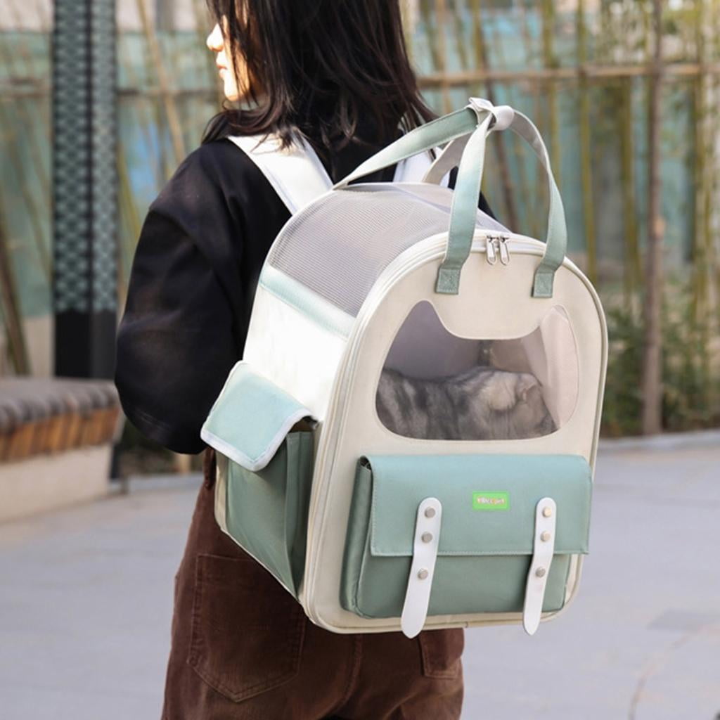 Dog Carrier Cage Four Season Cat Travel Carrier Bag Portable Carrier Backpacks