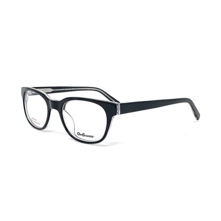 OnGuard RxAble Safety Eyewear Eyeglasses Frames OG 013 Black 49mm