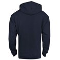 thumbnail image 3 of Champion Mens Powerblend Fleece Pullover Hoodie, XL, Navy, 3 of 3