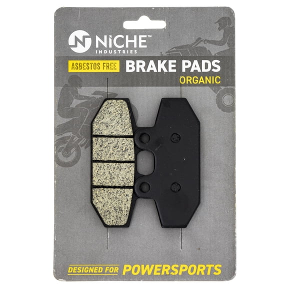 Niche Rear Brake Pad Set for Harley-Davidson Softail Organic Motorcycle 519-KPA2659D