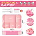 thumbnail image 5 of JYPS Unicorn Bento Box with Insulated Lunch Bag, Lunch Container, 5 of 5