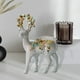 thumbnail image 5 of 2 piezas Reno Elk Salvador Árbol de Navidad Decoración Artesanía Figuras Colgante de ciervo decorativo, 5 of 10