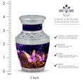 thumbnail image 2 of Orange Butterflies Urn for Human Ashes, Keepsake Cremation Urns for Ashes Adult Female, Mini Funeral Urns for Ashes, Decorative Small Urns for Ashes Adult Male, 3 Inch, 4pcs, 2 of 5