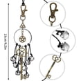 thumbnail image 2 of Witch Bell Metal Wind Chime Wind Chimes Hanging Ornaments, Boho Style Wind Chime, Protection Bell for Porch, Garden, Window Decoration, 2 of 5