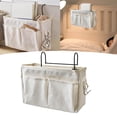 thumbnail image 4 of Soporte para botella de agua Macarena Organizador colgante de artículos diversos para dormitorio blanco Carrito de noche, 4 of 8