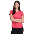thumbnail image 4 of RBX Active Women's Quick Dry Short Sleeve Workout Top with Mesh Panels, 4 of 5