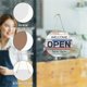 thumbnail image 5 of 6 Pcs 12in Round Sublimation Door Hanger Blanks White Hardboard MDF Blanks Wall Hanging for Heat Press Machine Printing, 5 of 5