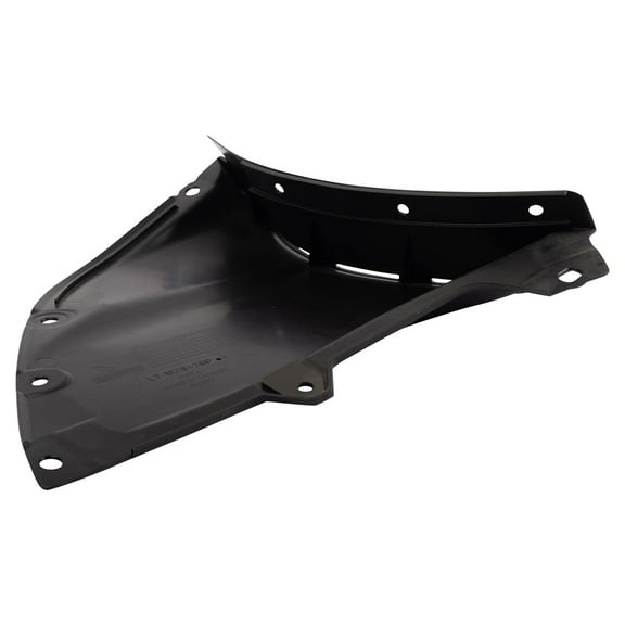 TRQ Front Right Forward Inner Fender Liner Black Passenger Side Fits Select 2019-2020 Mazda 3 MA1251117