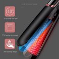 thumbnail image 3 of Plancha de pelo HUOGUO Professional con pantalla LED iónica de 35 W, 3 of 5