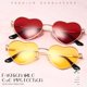 thumbnail image 3 of Polarized Heart Shape Sunglasses For Women Anti-glare Driving Glasses For WomenRed, 3 of 5